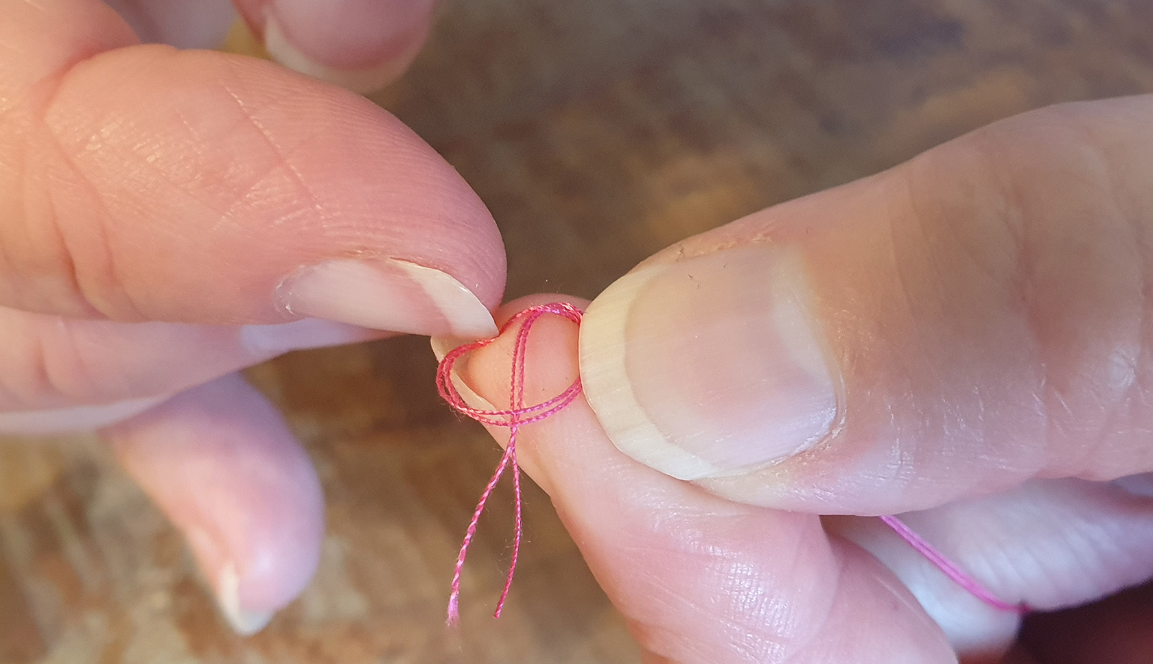 draad voor reparatie merinowollen kledingstuk