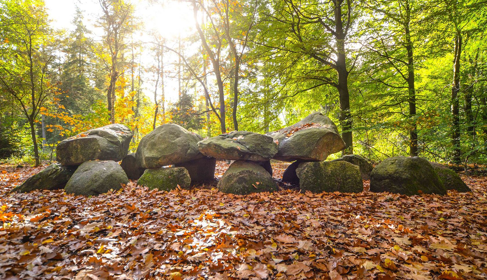 hunnebedden in Drenthe